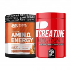 BUNDLE - ON Amino Enerfy + MP Creatine Monohydrate - Optimum Nutrition